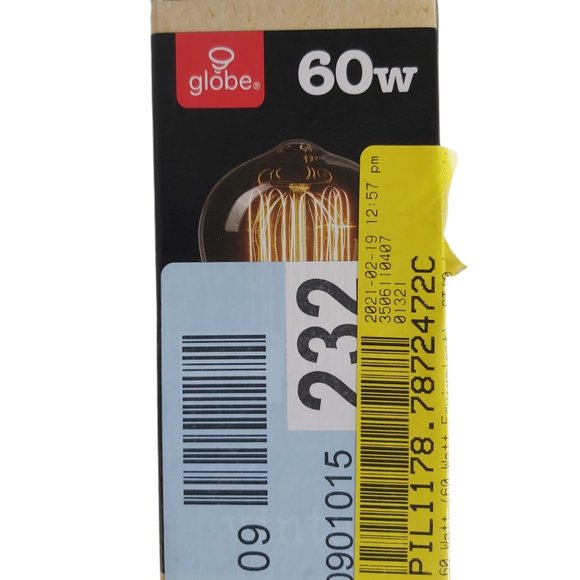 3/$20* Vintage Edison light bulbs 60W dimmable - Picture 5 of 9